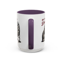 Load image into Gallery viewer, Raccoon 'Am I the Drama?' Accent Coffee Mug — 11/15oz Ceramic
