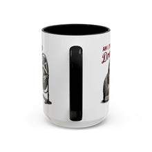 Load image into Gallery viewer, Raccoon 'Am I the Drama?' Accent Coffee Mug — 11/15oz Ceramic