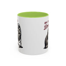 Load image into Gallery viewer, Raccoon 'Am I the Drama?' Accent Coffee Mug — 11/15oz Ceramic