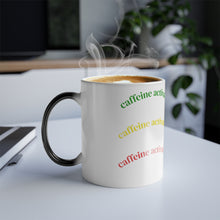 Load image into Gallery viewer, Color-Morphing Mug — "Attitude Reactivating" Rotating Text Design, 11oz