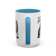 Load image into Gallery viewer, Raccoon 'Am I the Drama?' Accent Coffee Mug — 11/15oz Ceramic
