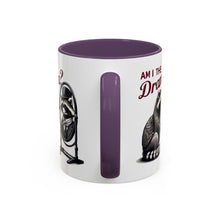 Load image into Gallery viewer, Raccoon 'Am I the Drama?' Accent Coffee Mug — 11/15oz Ceramic