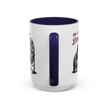Load image into Gallery viewer, Raccoon 'Am I the Drama?' Accent Coffee Mug — 11/15oz Ceramic