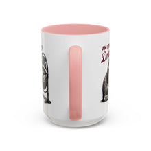Load image into Gallery viewer, Raccoon 'Am I the Drama?' Accent Coffee Mug — 11/15oz Ceramic