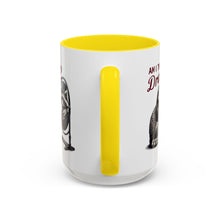 Load image into Gallery viewer, Raccoon 'Am I the Drama?' Accent Coffee Mug — 11/15oz Ceramic
